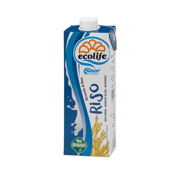 BIO-BEVANDA DI RISO NATURALE UHT ECOLIFE TETRAPAK DA 1L