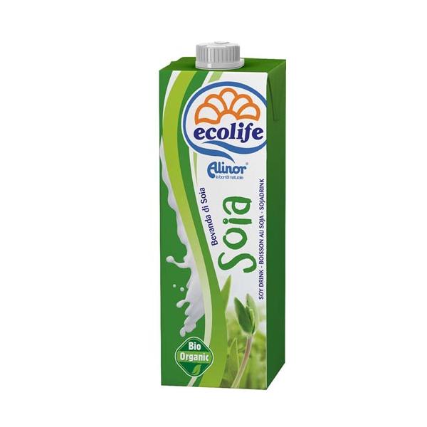 BIO-BEVANDA DI SOIA UHT ECOLIFE TETRAPAK DA 1L