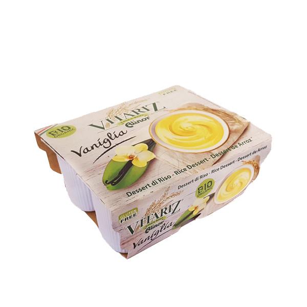 BIO-DESSERT A BASE DI RISO GUSTO VANIGLIA VITARIZ 100G