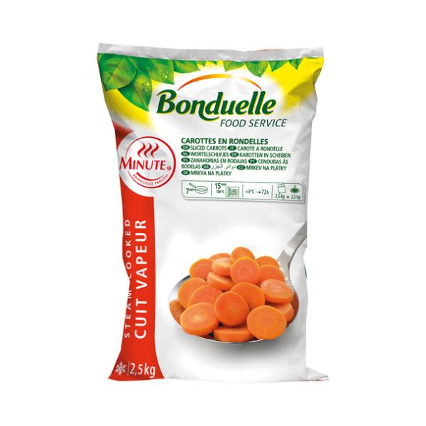 CAROTE A RONDELLE MINUTE BONDUELLE SURGELATO