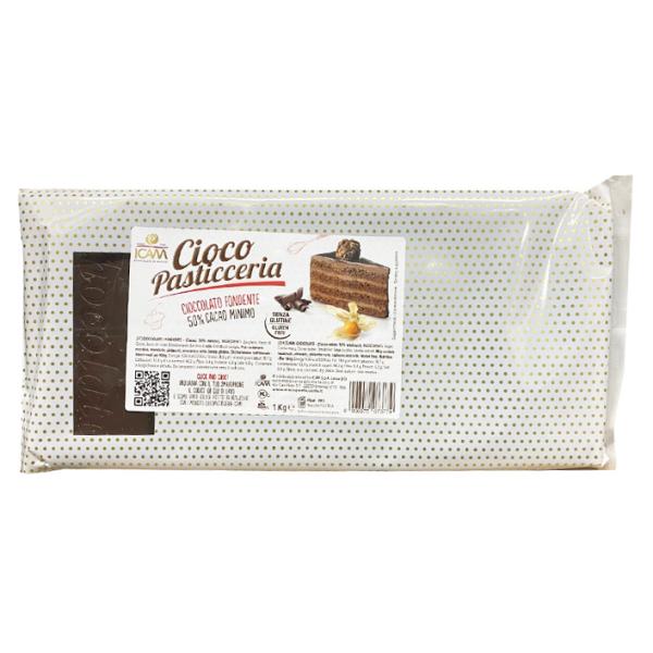 CIOCCOLATO COPERTURA FONDENTE 57% 1KG