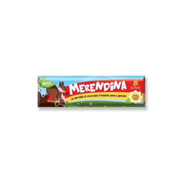 CIOCCOLATO FONDENTE MERENDINA ICAM 320PZ DA 20G