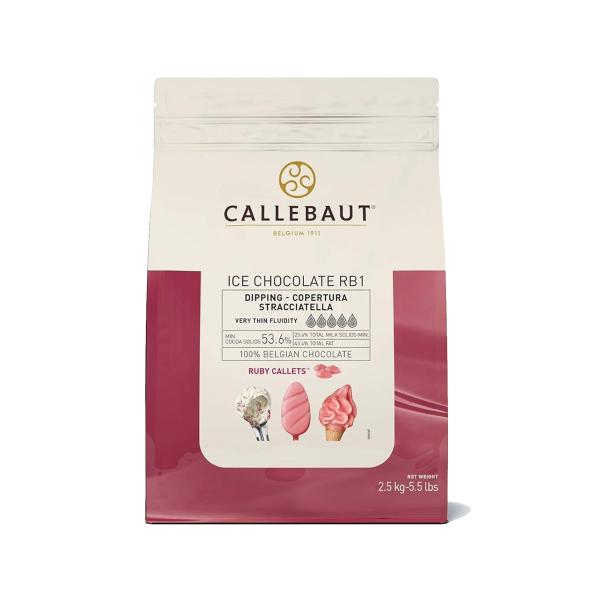 CIOCCOLATO ICE RUBY GOCCE CALLEBAUT