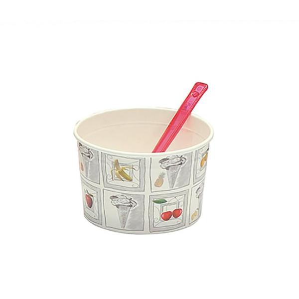 COPPETTE CARTA PER GELATO CC.200 SILVER 200 PZ