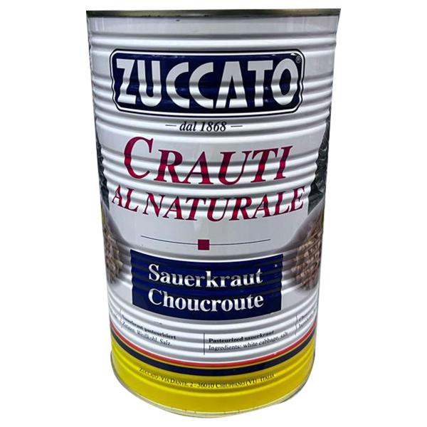 CRAUTI AL NATURALE ZUCCATO 4040G