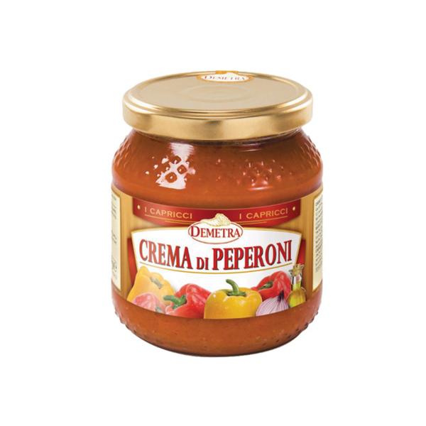 CREMA DI PEPERONI DEMETRA VASO 