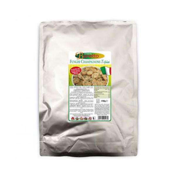 FUNGHI CHAMPIGNONS TRIFOLATI NOVA FUNGHI BUSTA 1700G