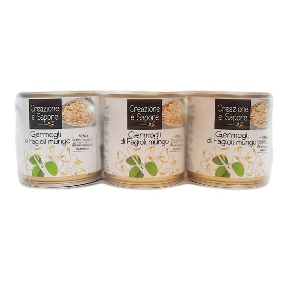 GERMOGLI DI FAGIOLI MUNGO (SOIA VERDE) 200G