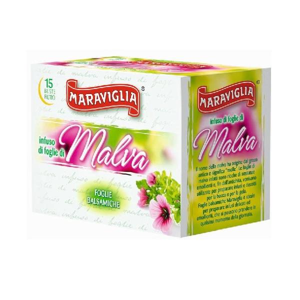 INFUSO MALVA FOGLIE MARAVIGLIA 15 FILTRI