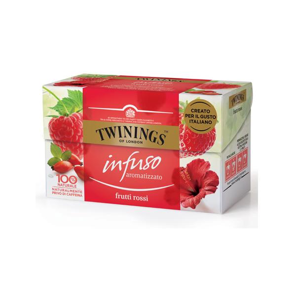 INFUSO TWININGS FRUTTI ROSSI 20 FILTRI