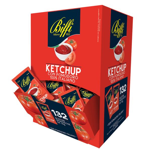 KETCHUP BUSTINE MONODOSE BIFFI GR.10 132 PZ