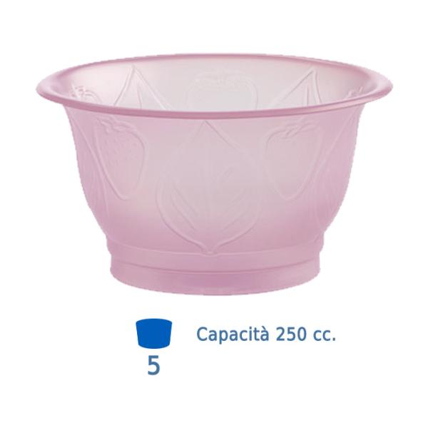 KRISTALCUP LIGHT CC.250 CFX 100 PZ (ROSA)