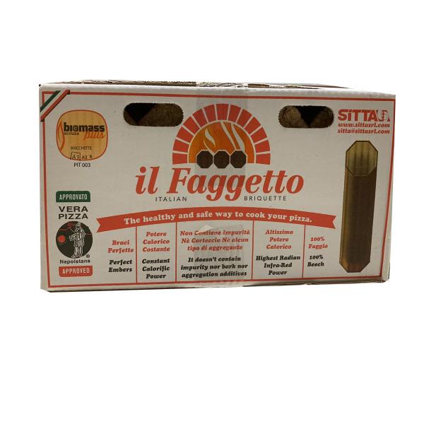 LEGNA FAGGETTO BRICCHETTO CTX KG.18 