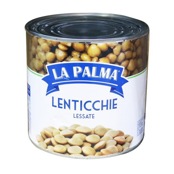 LENTICCHIE LESSATE AL NATURALE SCATOLA 2500G