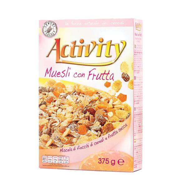 MUESLI CON FRUTTA ACTIVITY