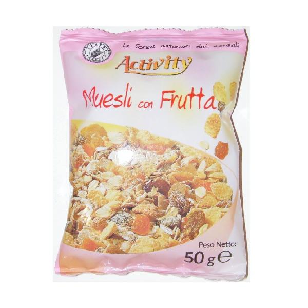 MUESLI CON FRUTTA MONODOSE ACTIVITY