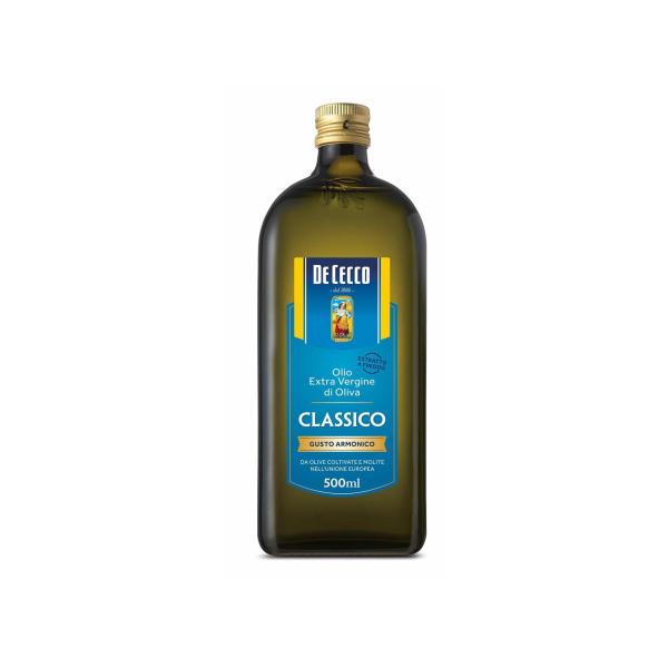 OLIO EXTRAVERGINE DI OLIVA DE CECCO 0,5 LITRI