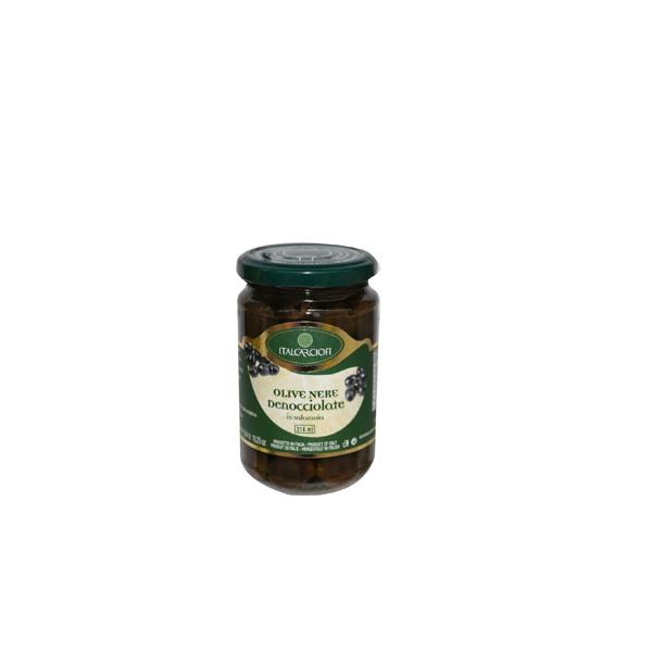 OLIVE NERE DENOCCIOLATE ITALCARCIOFI VASO 290G