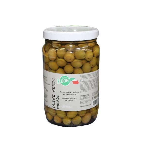 OLIVE VERDI INTERE SALAMOIA BONETTO VASO 1600G