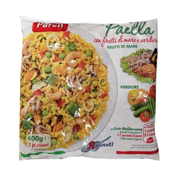 PAELLA AI FRUTTI DI MARE SURGELATO 600G