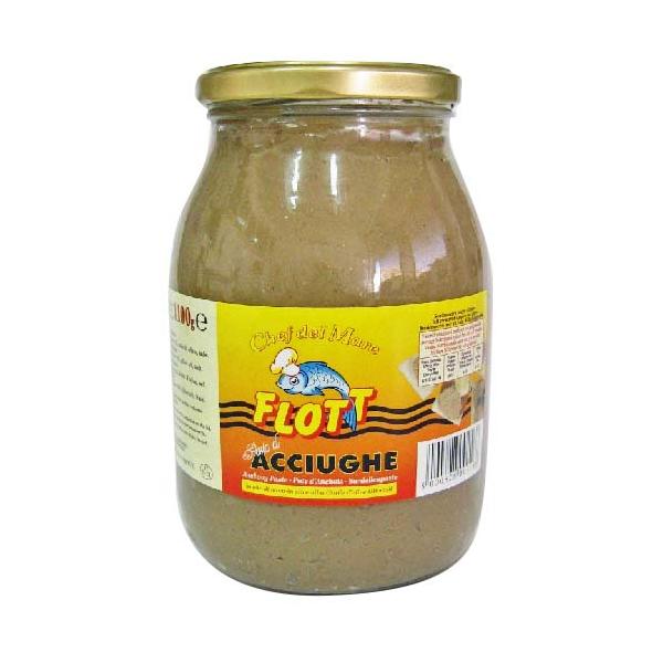 PASTA DI ACCIUGHE IN OLIO OLIVA FLOTT VASO 1100G