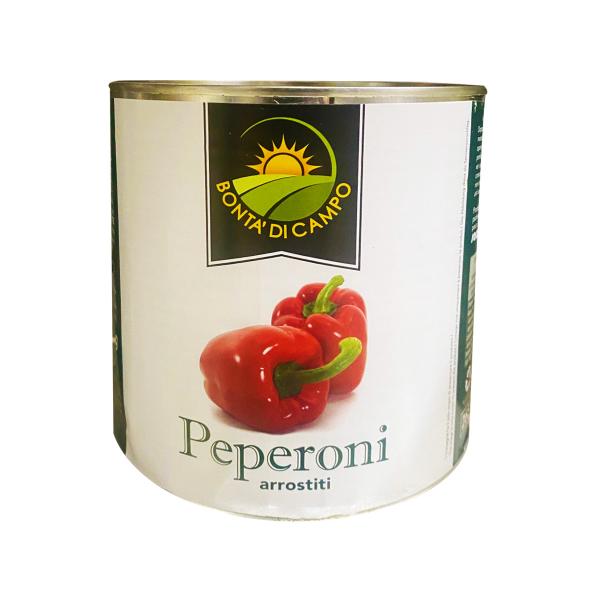 PEPERONI ARROSTITI AL NATURALE BONTA&#039; DI CAMPO 2500G