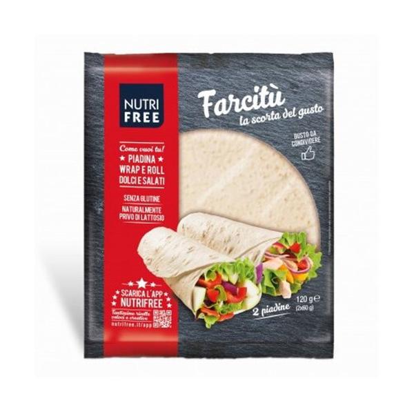 PIADINA SENZA GLUTINE NUTRIFREE G.60X2 CTX 12 CF