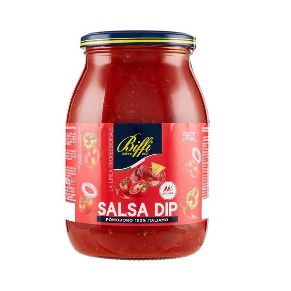 SALSA DIP CON PEPERONI BIFFI VASO 1062G