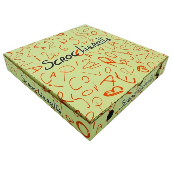 SCATOLA PER PIZZA SCROCCHIARELLA 31X31X5 CTX 100 PZ