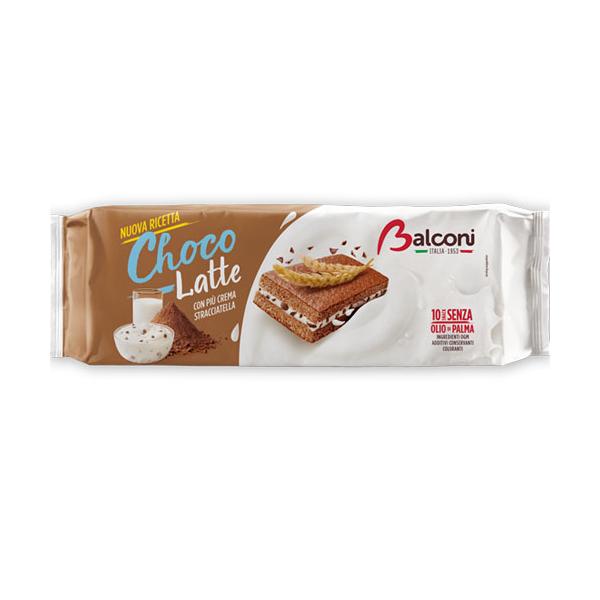 SNACK CHOCO LATTE BALCONI 150PZ MONOPORZIONE DA 30G