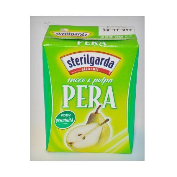 SUCCO E POLPA PERA STERILGARDA 24 BRICK DA 200ML