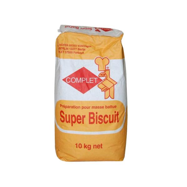 SUPER BISCUIT MIX X PAN DI SPAGNA SACCO KG.10 KOMPLET