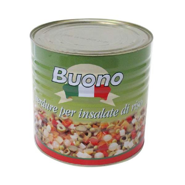 VERDURE PER INSALATA DI RISO BUONO 2600G