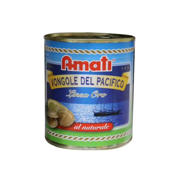 VONGOLE AL NATURALE LATTA 800G