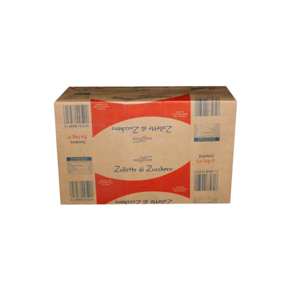 ZUCCHERO BIANCO IN QUADRETTI SCATOLA 1KG 