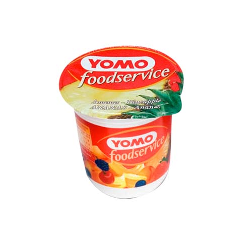 Distribuzione Alimentare YOGURT YOMO F.SERVICE VASETTO G.125 ANANAS