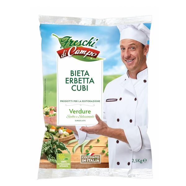 BIETE ERBETTE CUBO ITALIA LOTTA INTEGRATA 2,5KG SURGELATO