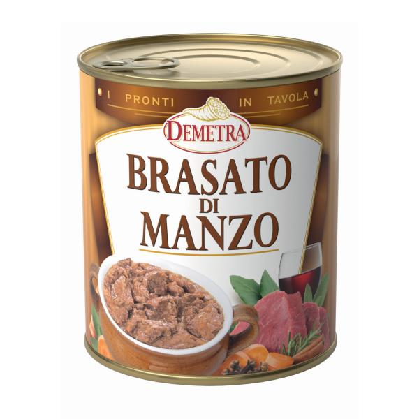 BRASATO DI MANZO DEMETRA 860 GR