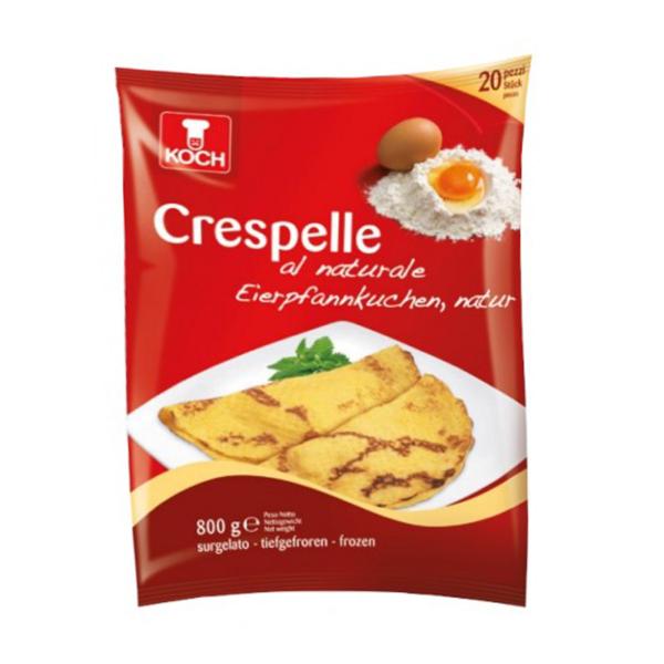 CRESPELLE AL NATURALE SURGELATE