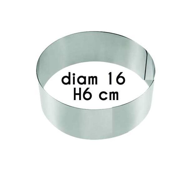 FASCE DIAM. CM.16 X H.5 INOX 
