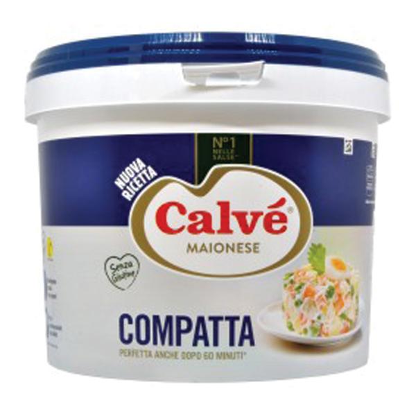 MAIONESE GASTR.COMPATTA CALVE&#039; SECCHIELLO 5LT