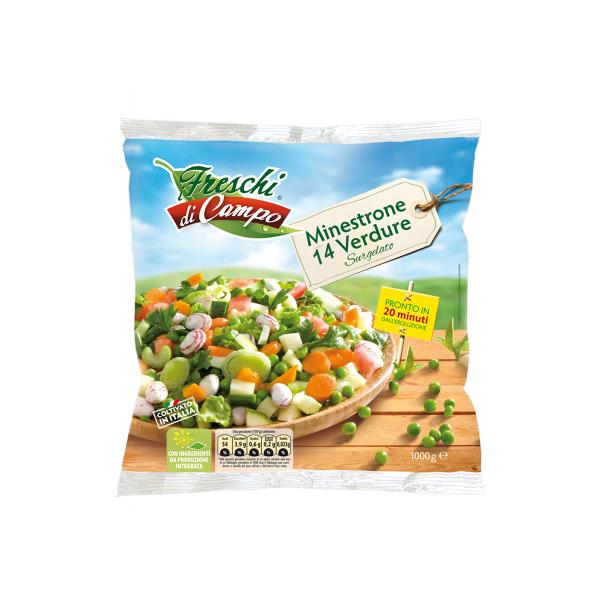 MINESTRONE 14 VERDURE ITALIA PROD. INTEGRATA 2,5 KG SURGELATO