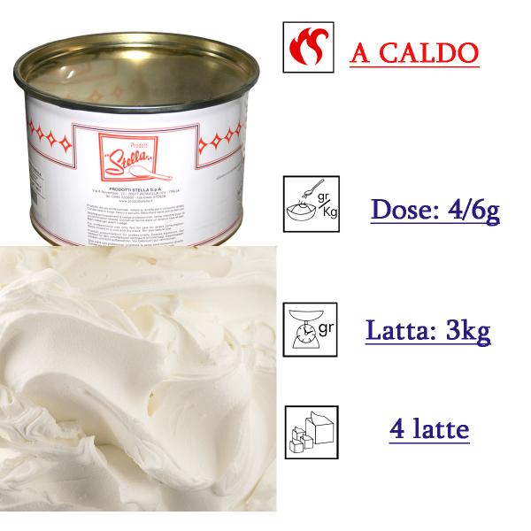 NEUTRO ADDENSANTE EMULSIONANTE X GEL. KG.3 STELLA (5044)