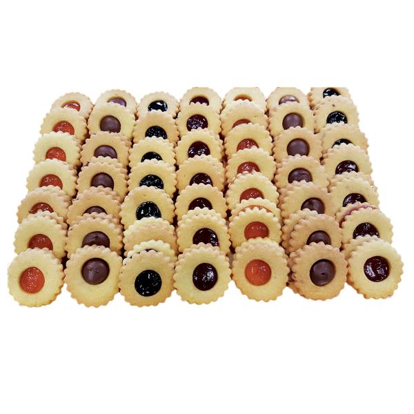 BISCOTTI OCCHI DI BUE MIGNON MIX TOP QUALITY 