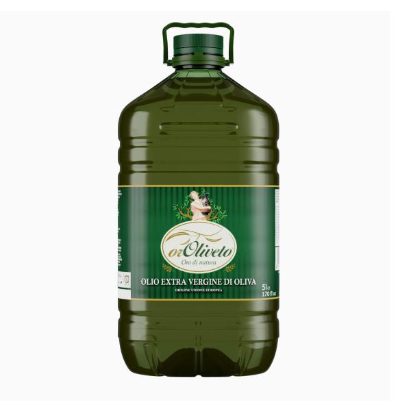 OLIO EXTRAVERGINE DI OLIVA OROLIVETO PET 5 L