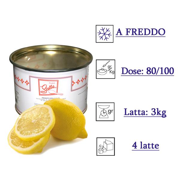 PASTA LIMONE 100 LATTA KG.3 STELLA (9059)