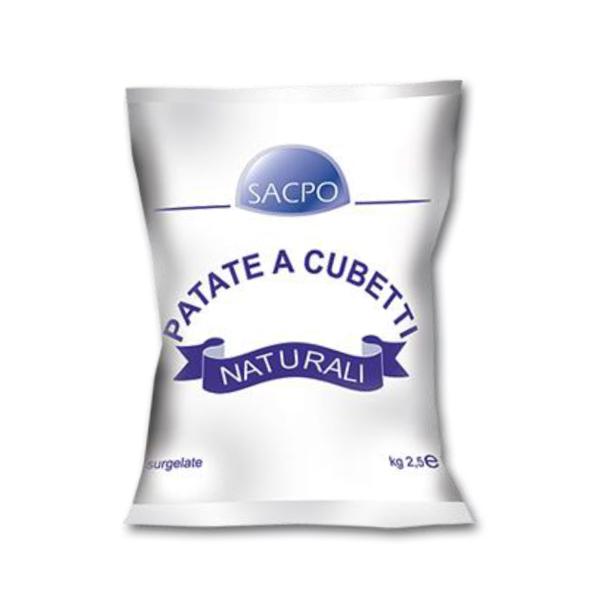 PATATE A CUBO AL NATURALE SACPO KG.2,5 SR