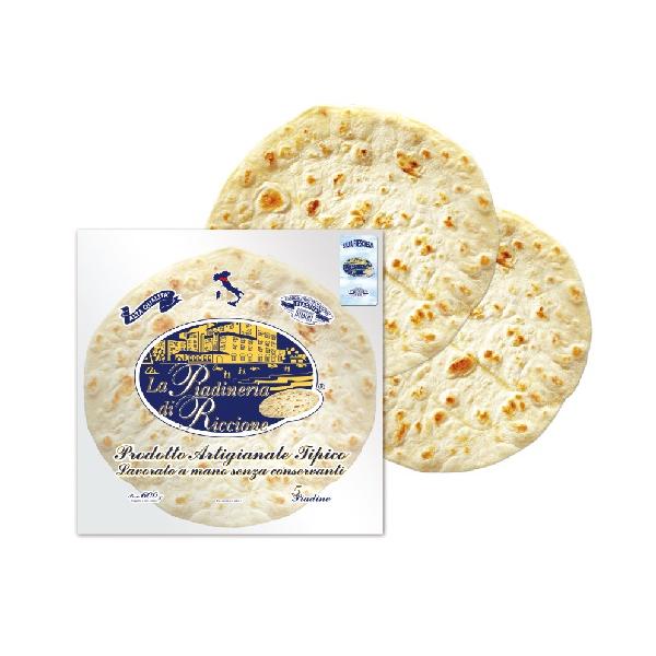 PIADINA PIADINERIE RICCIONE 5 PZ DA 100 GR PER 12 CONFEZIONI SURGELATO