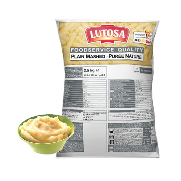 PURE&#039; DI PATATE AL NATURALE LUTOSA 2,5KG SURGELATO