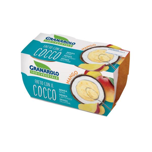 YOGURT VEGETALE DI COCCO CON MANGO GRANAROLO